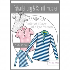 Papierschnittmuster Poloshirt Maliska ki-ba-doo