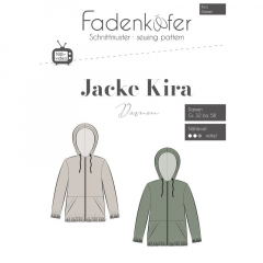 Papierschnittmuster DAMEN Jacke KIRA Fadenkfer