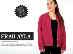 Papierschnittmuster Strickjacke FRAU AYLA Cardigan Schnittreif