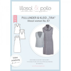 Papierschnittmuster Pullunder & Kleid Tira  Lillesol women No.67