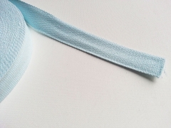 RESTSTCK 157 cm Gurtband Baumwolle 2,5 cm breit, hellblau #002