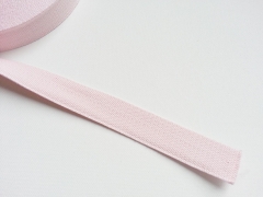 RESTSTCK 113 cm Gurtband Baumwolle 2,5 cm breit, rosa #74