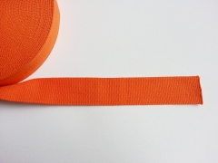RESTSTCK 60 cm Gurtband Baumwolle 4 cm breit, orange #83
