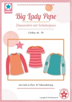 Big Lady Pepe Shirt m. Schulterpasse Schnittmuster