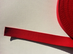 RESTSTCK 150 cm Gurtband Baumwolle 3,0 cm breit - rot #8