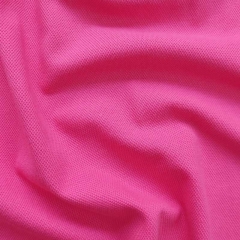 RESTSTCK 105 cm Polo Piqu Stoff Poloshirt Stoff Baumwolle uni, pink