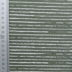 Jerseystoff Streifen blurry stripes, wei armygrn