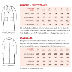 Papierschnittmuster FRAU SHIRA Mantel Schnittreif