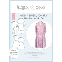 Papierschnittmuster Kleid / Bluse Sombra Lillesol women No.54