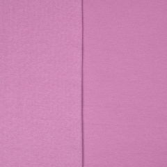 Bndchenstoff Meterware Glattstrick uni, violet helle Pflaume #440