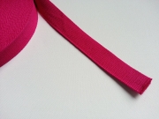 RESTSTCK 26 cm Gurtband Baumwolle 2,5 cm breit, pink