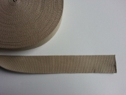 RESTSTCK 16 cm Gurtband Baumwolle 4 cm breit, taupe #45